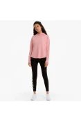BLUSÃO MOLETOM PUMA ACTIVE FEMININO - Rosa BLUSÃO MOLETOM PUMA ACTIVE FEMININO - Rosa