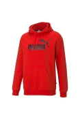 BLUSÃO MOLETOM PUMA COM CAPUZ ESSENTIALS BIG LOGO MASCULINO - Vermelho BLUSÃO MOLETOM PUMA COM CAPUZ ESSENTIALS BIG LOGO MASCULINO - Vermelho