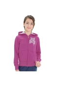 BLUSÃO MOLETOM YA76 JDI FZ FT HDY NIKE INFANTIL - Pink