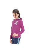 BLUSÃO MOLETOM YA76 JDI FZ FT HDY NIKE INFANTIL - Pink