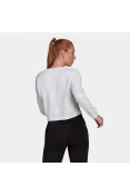 BLUSÃO MOLETON ADIDAS ESTAMPA LEOPARDO FEMININO - Branco BLUSÃO MOLETON ADIDAS ESTAMPA LEOPARDO FEMININO - Branco