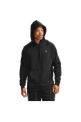 BLUSÃO MOLETON DE TREINO UNDER ARMOUR RIVAL FLEECE HOODIE MASCULINO - Preto BLUSÃO MOLETON DE TREINO UNDER ARMOUR RIVAL FLEECE HOODIE MASCULINO - Preto