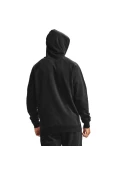 BLUSÃO MOLETON DE TREINO UNDER ARMOUR RIVAL FLEECE HOODIE MASCULINO - Preto BLUSÃO MOLETON DE TREINO UNDER ARMOUR RIVAL FLEECE HOODIE MASCULINO - Preto
