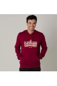 BLUSÃO NBA ADIDAS HOODY CLEVELAND CAVALIERS - Bordo