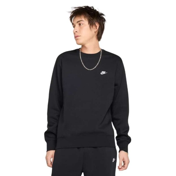 BLUSÃO NIKE CLUB BB CREW MASCULINO - Preto