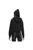 BLUSÃO NIKE CLUB FLEECE CROP FEMININO - Preto