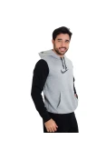 BLUSÃO NIKE CLUB FLEECE SWOOSH PLUS CREW 727755 - Cinza/preto BLUSÃO NIKE CLUB FLEECE SWOOSH PLUS CREW 727755 - Cinza/preto