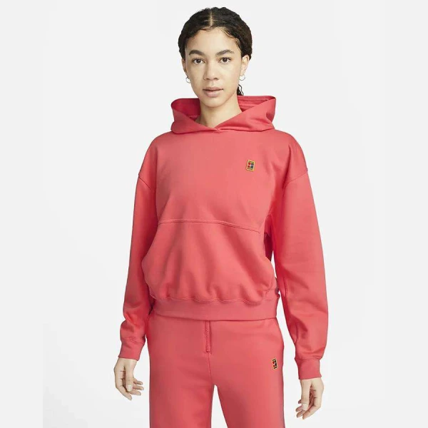 BLUSÃO NIKE COURT HOODIE FLEECE FEMININO - Rosa BLUSÃO NIKE COURT HOODIE FLEECE FEMININO - Rosa