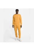 BLUSÃO NIKE NSW CLUB CRW FT MASCULINO - Laranja