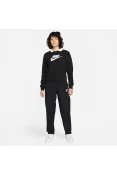 BLUSÂO NIKE NSW CLUB FLC GX STD CREW FEMININO - Preto