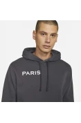 BLUSÃO NIKE NSW PSG CLUB HOODIE MASCULINO - Preto