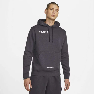 BLUSÃO NIKE NSW PSG CLUB HOODIE MASCULINO - Preto BLUSÃO NIKE NSW PSG CLUB HOODIE MASCULINO - Preto