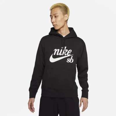 BLUSÃO NIKE SB FLEECE MASCULINO - Preto BLUSÃO NIKE SB FLEECE MASCULINO - Preto