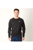 BLUSÃO NIKE SB ICON CREW FLEECE MASCULINO - Preto