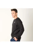 BLUSÃO NIKE SB ICON CREW FLEECE MASCULINO - Preto
