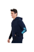 BLUSÃO NIKE SB ICON YARN DYE PULLOVER MASCULINO - Marinho/azul celeste BLUSÃO NIKE SB ICON YARN DYE PULLOVER MASCULINO - Marinho/azul celeste