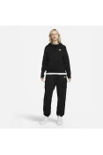 BLUSÃO NIKE SPORTSWEAR CLUB FLEECE FEMININO - Preto BLUSÃO NIKE SPORTSWEAR CLUB FLEECE FEMININO - Preto