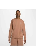 BLUSÃO NIKE SPORTSWEAR CLUB FLEECE MASCULINO - Marrom BLUSÃO NIKE SPORTSWEAR CLUB FLEECE MASCULINO - Marrom