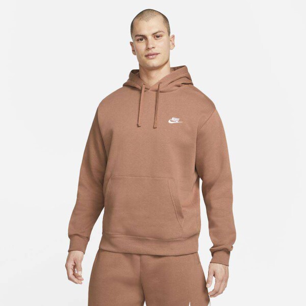 BLUSÃO NIKE SPORTSWEAR CLUB FLEECE MASCULINO - Marrom