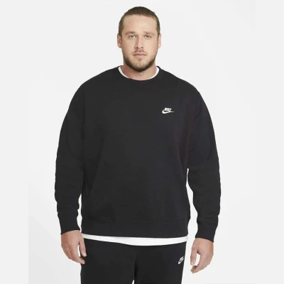 BLUSÃO NIKE SPORTSWEAR CLUB FLEECE MASCULINO - Preto BLUSÃO NIKE SPORTSWEAR CLUB FLEECE MASCULINO - Preto