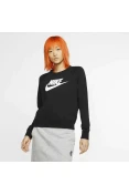 BLUSÃO NIKE SPORTSWEAR ESSENTIAL FEMININO - Preto