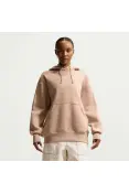 BLUSÃO NIKE SPORTSWEAR PHOENIX FLEECE FEMININO - Bege