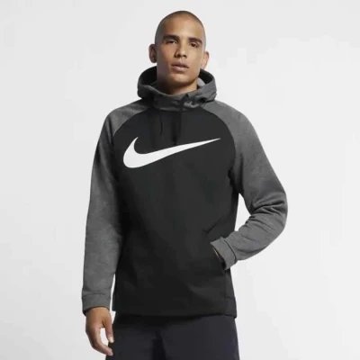 BLUSÃO NIKE THERMA SWOOSH MASCULINO - Preto/grafite BLUSÃO NIKE THERMA SWOOSH MASCULINO - Preto/grafite