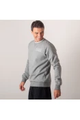 BLUSÃO PUMA ATHLETICS CREW MASCULINO - Cinza BLUSÃO PUMA ATHLETICS CREW MASCULINO - Cinza