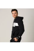 BLUSÃO PUMA ATHLETICS HOODY MASCULINO - Preto BLUSÃO PUMA ATHLETICS HOODY MASCULINO - Preto