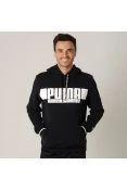 BLUSÃO PUMA ATHLETICS HOODY MASCULINO - Preto