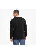 BLUSÂO PUMA BIG LOGO CREW MASCULINO - Preto