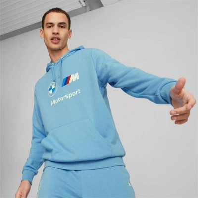BLUSÂO PUMA BMW MMS ESS FT HOODIE MASCULINO - Azul