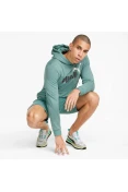 BLUSÃO PUMA ESS+ 2 COL BIG LOGO HOODIE MASCULINO - Verde BLUSÃO PUMA ESS+ 2 COL BIG LOGO HOODIE MASCULINO - Verde