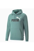 BLUSÃO PUMA ESS+ 2 COL BIG LOGO HOODIE MASCULINO - Verde BLUSÃO PUMA ESS+ 2 COL BIG LOGO HOODIE MASCULINO - Verde