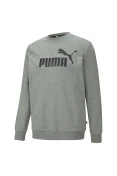BLUSÃO PUMA ESS BIG LOGO CREW MASCULINO - Cinza