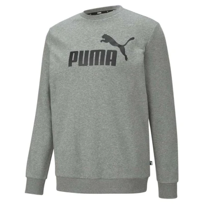 BLUSÃO PUMA ESS BIG LOGO CREW MASCULINO - Cinza BLUSÃO PUMA ESS BIG LOGO CREW MASCULINO - Cinza