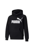 BLUSÃO PUMA ESS BIG LOGO HOODIE FL INFANTIL - Preto