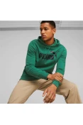 BLUSÃO PUMA ESS BIG LOGO HOODIE FL MASCULINO - Verde