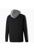 BLUSÃO PUMA ESS+ BLOCK HOODIE FL MASCULINO - Preto/cinza BLUSÃO PUMA ESS+ BLOCK HOODIE FL MASCULINO - Preto/cinza