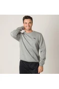 BLUSÃO PUMA ESS CREW SWEAT FL MASCULINO - Cinza