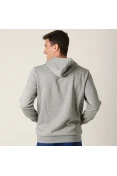 BLUSÃO PUMA ESS HOODY FL BIG LOGO MASCULINO - Cinza