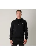 BLUSÃO PUMA ESS HOODY MASCULINO - Preto