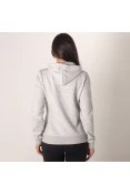 BLUSÃO PUMA ESSENTIALS FLEECE HOODY FEMININO - Cinza BLUSÃO PUMA ESSENTIALS FLEECE HOODY FEMININO - Cinza