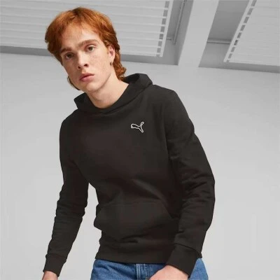 BLUSÃO PUMA ESSENTIALS HOODIE MASCULINO - Preto