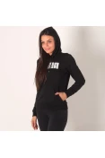 BLUSÃO PUMA GRAPHIC HOODY FEMININO - Preto