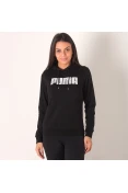 BLUSÃO PUMA GRAPHIC HOODY FEMININO - Preto