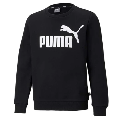 BLUSÃO PUMA JUVENIL MOLETOM BIG LOGO INFANTIL - Preto