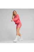 BLUSÃO PUMA POWER COLORBLOCK SUMMER HOODIE FEMININO - Pink