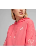 BLUSÃO PUMA POWER COLORBLOCK SUMMER HOODIE FEMININO - Pink