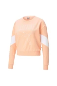 BLUSAO PUMA REBEL CREW TR FEMININO - Salmao BLUSAO PUMA REBEL CREW TR FEMININO - Salmao